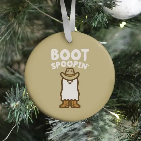 Movie Music Boot Spoopin' Parody Ornament Perfect And Unique Gifts For Family On Christmas Holiday
