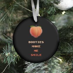 Movie Music Booties Make Me Smile Ornament Perfect And Unique Gifts For Family On Christmas Holiday