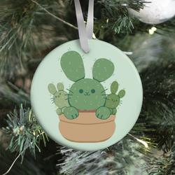 Movie Music Bunny Ear Cactus Ornament Perfect And Unique Gifts For Family On Christmas Holiday