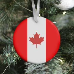 Movie Music Canadian Flag Ornament Perfect And Unique Gifts For Family On Christmas Holiday