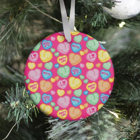 Movie Music Candy Heart Butts Ornament Perfect And Unique Gifts For Family On Christmas Holiday
