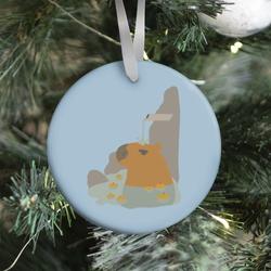 Movie Music Capybara Hot Spring Ornament Perfect And Unique Gifts For Family On Christmas Holiday