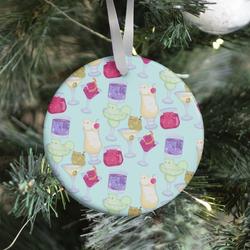 Movie Music Cat Cocktails Pattern Ornament Perfect And Unique Gifts For Family On Christmas Holiday