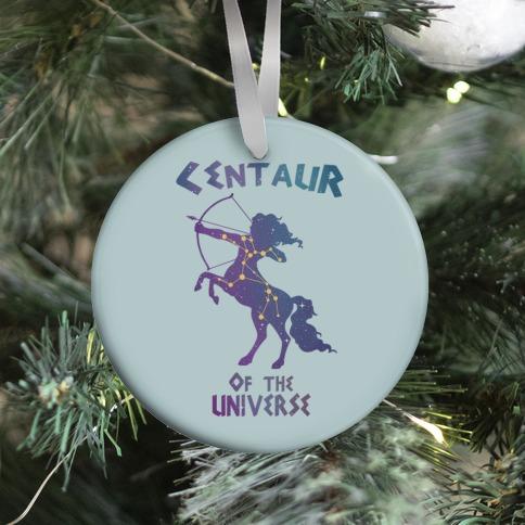 Centaur Of The Universe: Constellation Ornament Perfect And Unique Gifts For Family On Christmas