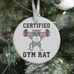 Movie Music Certified Gym Rat Ornament Perfect And Unique Gifts For Family On Christmas Holiday