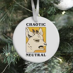 Movie Music Chaotic Neutral Goat Ornament Perfect And Unique Gifts For Family On Christmas Holiday