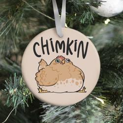 Movie Music Chimkin Derpy Chicken Ornament Perfect And Unique Gifts For Family On Christmas Holiday