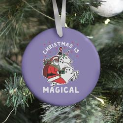 Movie Music CHRISTMAS IS MAGICAL Ornament Perfect And Unique Gifts For Family On Christmas Holiday
