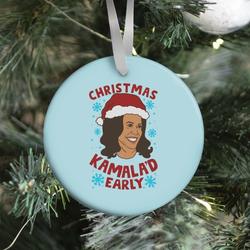 Christmas Kamala'd Early Ornament Perfect And Unique Gifts For Family On Christmas Holiday
