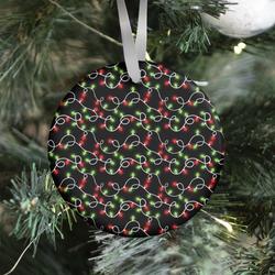Christmas Lights Pattern Ornament Perfect And Unique Gifts For Family On Christmas Holiday