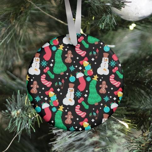 Movie Music Christmas Peens Pattern Ornament Perfect And Unique Gifts For Family On Christmas Holiday