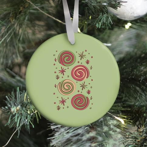 Christmas Pinwheel Cookies Ornament Perfect And Unique Gifts For Family On Christmas Holiday