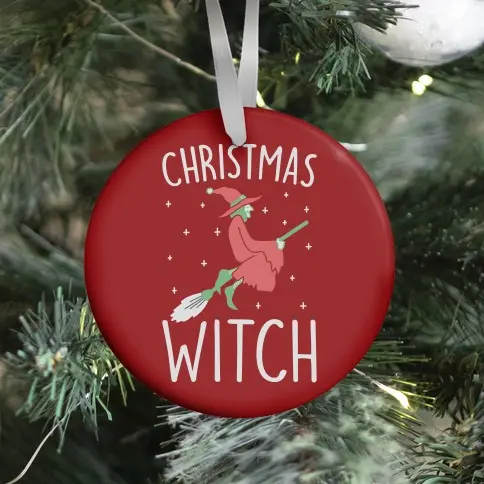 Movie Music Christmas Witch Ornament Perfect And Unique Gifts For Family On Christmas Holiday