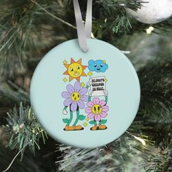 Climate Change Is Real Cartoon Ornament Perfect And Unique Gifts For Family On Christmas Holiday