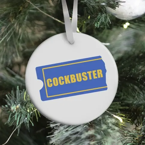 Movie Music Cockbuster Ornament Perfect And Unique Gifts For Family On Christmas Holiday Birthday