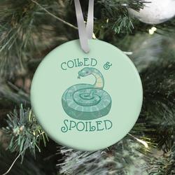 Movie Music Coiled & Spoiled Ornament Perfect And Unique Gifts For Family On Christmas Holiday