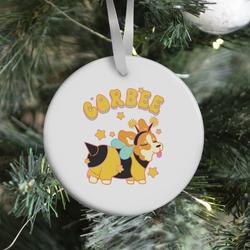 Corbee Corgi in a Bee Costume Ornament Perfect And Unique Gifts For Family On Christmas Holiday