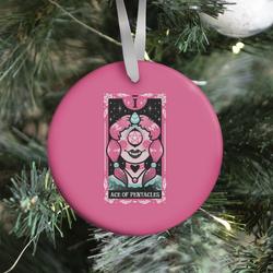 Creepy Cute Tarot: Ace Of Pentacles Ornament Perfect And Unique Gifts For Family On Christmas