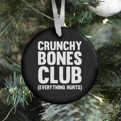 Movie Music Crunchy Bones Club Ornament Perfect And Unique Gifts For Family On Christmas Holiday