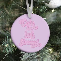 Movie Music Cute But Stressed Ornament Perfect And Unique Gifts For Family On Christmas Holiday