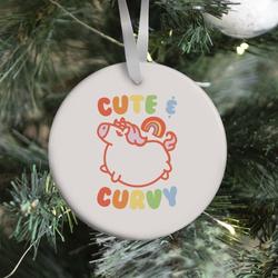 Movie Music Cute & Curvy Ornament Perfect And Unique Gifts For Family On Christmas Holiday