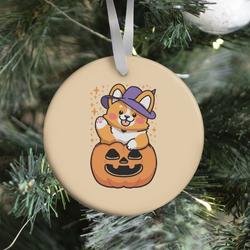 Movie Music Cute Halloween Corgi Ornament Perfect And Unique Gifts For Family On Christmas Holiday