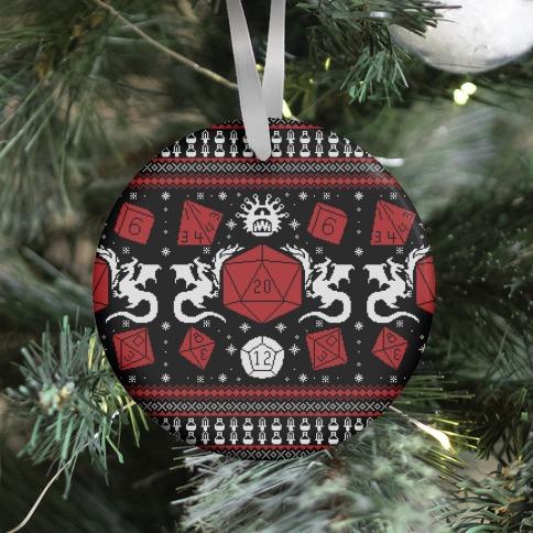 Movie Music D&D Ugly Sweater Ornament Perfect And Unique Gifts For Family On Christmas Holiday