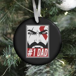 Movie Music #1 Dad: Kratos Ornament Perfect And Unique Gifts For Family On Christmas Holiday