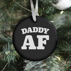Movie Music Daddy AF Ornament Perfect And Unique Gifts For Family On Christmas Holiday Birthday
