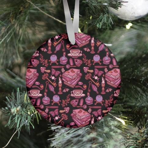 Dark Academia Witch Pattern Ornament Perfect And Unique Gifts For Family On Christmas Holiday