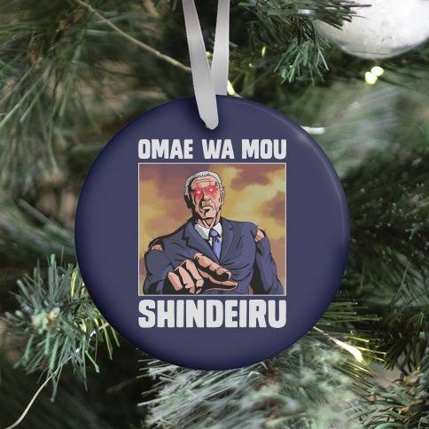 Dark Brandon Omae Wa Mou Shindeiru Ornament Perfect And Unique Gifts For Family On Christmas