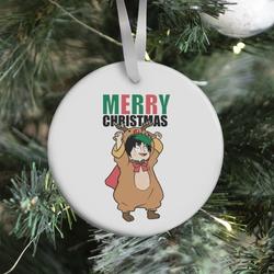 Deku Reindeer Christmas Parody Ornament Perfect And Unique Gifts For Family On Christmas Holiday