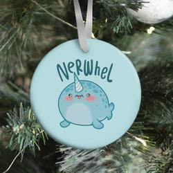 Movie Music Derpy Narwhal Nerwhel Ornament Perfect And Unique Gifts For Family On Christmas Holiday