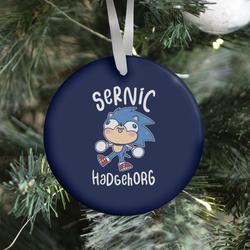 Derpy Sonic Sernic Hadgehorg Ornament Perfect And Unique Gifts For Family On Christmas Holiday