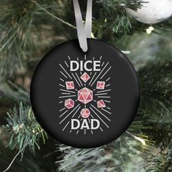 Movie Music Dice Dad Ornament Perfect And Unique Gifts For Family On Christmas Holiday Birthday