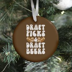 Draft Picks & Draft Beers Ornament Perfect And Unique Gifts For Family On Christmas Holiday