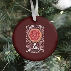Movie Music Dungeons & Desserts Ornament Perfect And Unique Gifts For Family On Christmas Holiday