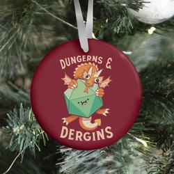 Movie Music Dungerns & Dergins Ornament Perfect And Unique Gifts For Family On Christmas Holiday