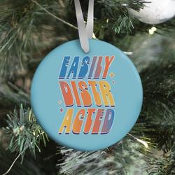 Movie Music Easily Distracted Ornament Perfect And Unique Gifts For Family On Christmas Holiday