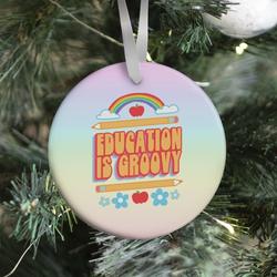 Movie Music Education Is Groovy Ornament Perfect And Unique Gifts For Family On Christmas Holiday