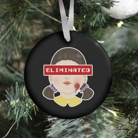 Movie Music Eliminated (Squid Game) Ornament Perfect And Unique Gifts For Family On Christmas Holiday