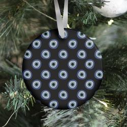 Movie Music Evil Eye Pattern Black Ornament Perfect And Unique Gifts For Family On Christmas Holiday