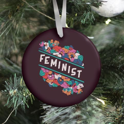 Movie Music Feminist Floral Ornament Perfect And Unique Gifts For Family On Christmas Holiday