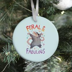 Movie Music Feral And Fabulous Ornament Perfect And Unique Gifts For Family On Christmas Holiday