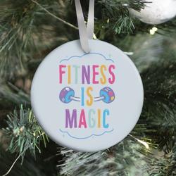 Movie Music Fitness Is Magic Ornament Perfect And Unique Gifts For Family On Christmas Holiday