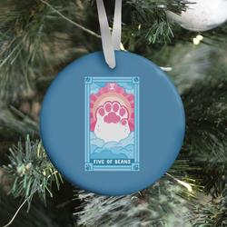 Movie Music Five of Beans Ornament Perfect And Unique Gifts For Family On Christmas Holiday
