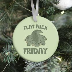 Movie Music Flat F*** Friday Ornament Perfect And Unique Gifts For Family On Christmas Holiday