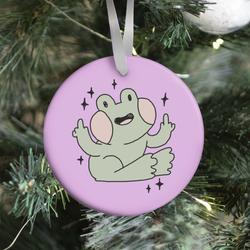Movie Music Flicky Frog Ornament Perfect And Unique Gifts For Family On Christmas Holiday Birthday