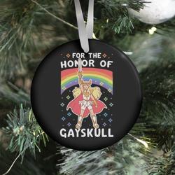 For the Honor of Gayskull Ornament Perfect And Unique Gifts For Family On Christmas Holiday