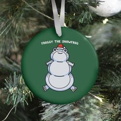 Movie Music Froggy The Snowfrog Ornament Perfect And Unique Gifts For Family On Christmas Holiday
